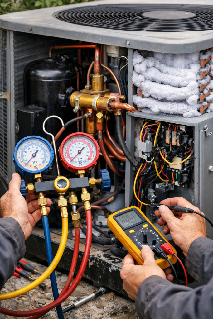 Heat pump repair services