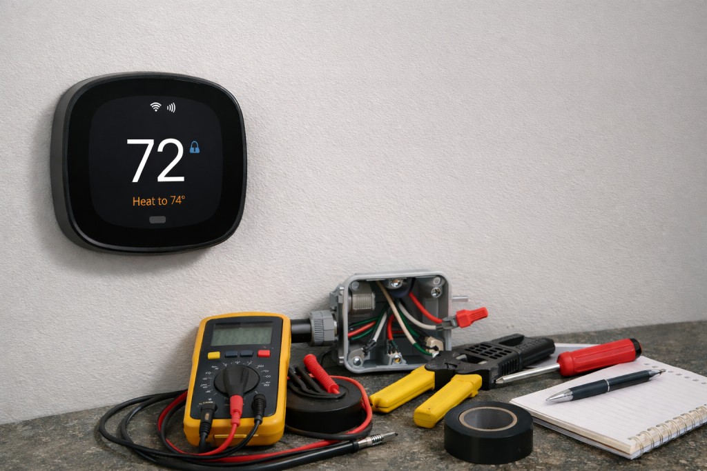 Thermostat and control repair services