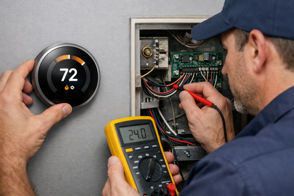 Thermostat repair services