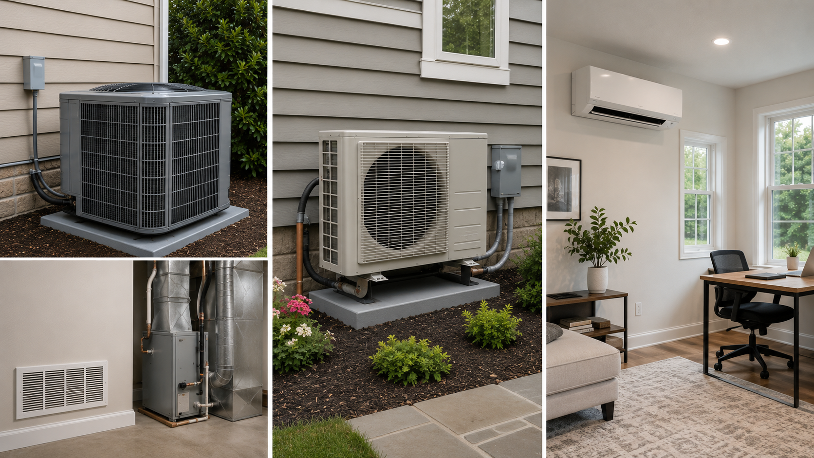 Different types of AC systems